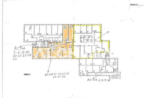 Rif. KS-V192 Uffici per complessivi 269 mq circa con 7 posti auto e 7 abitabilità Serravalle