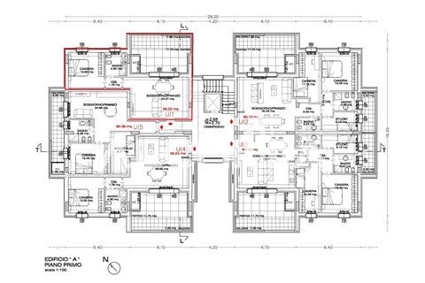 Rif. KS-V266 Appartamento in nuova costruzione sub "1" di 55 mq piano terra Rovereta
