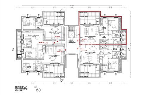 Rif. KS-V266 Appartamento in nuova costruzione sub "2" di 90 mq piano terra Rovereta