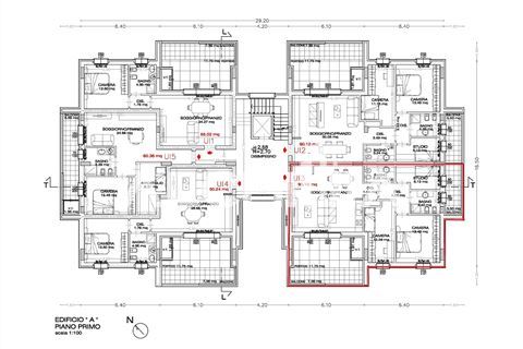 Rif. KS-V266 Appartamento in nuova costruzione sub "3" di 90 mq piano terra Rovereta