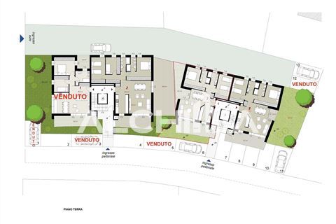 Rif. KS-V265 Appartamento sub "7" classe A+ di 85 mq piano terra Domagnano
