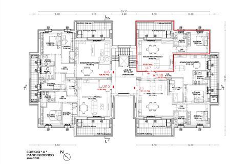 Rif. KS-V266 Appartamento in nuova costruzione sub "7" di 60 mq piano primo Rovereta