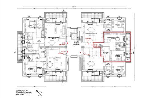 Rif. KS-V266 Appartamento in nuova costruzione sub "8" di 60 mq piano primo Rovereta